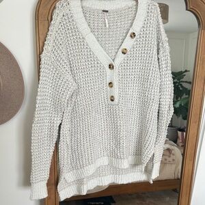 Free People oversized sweater